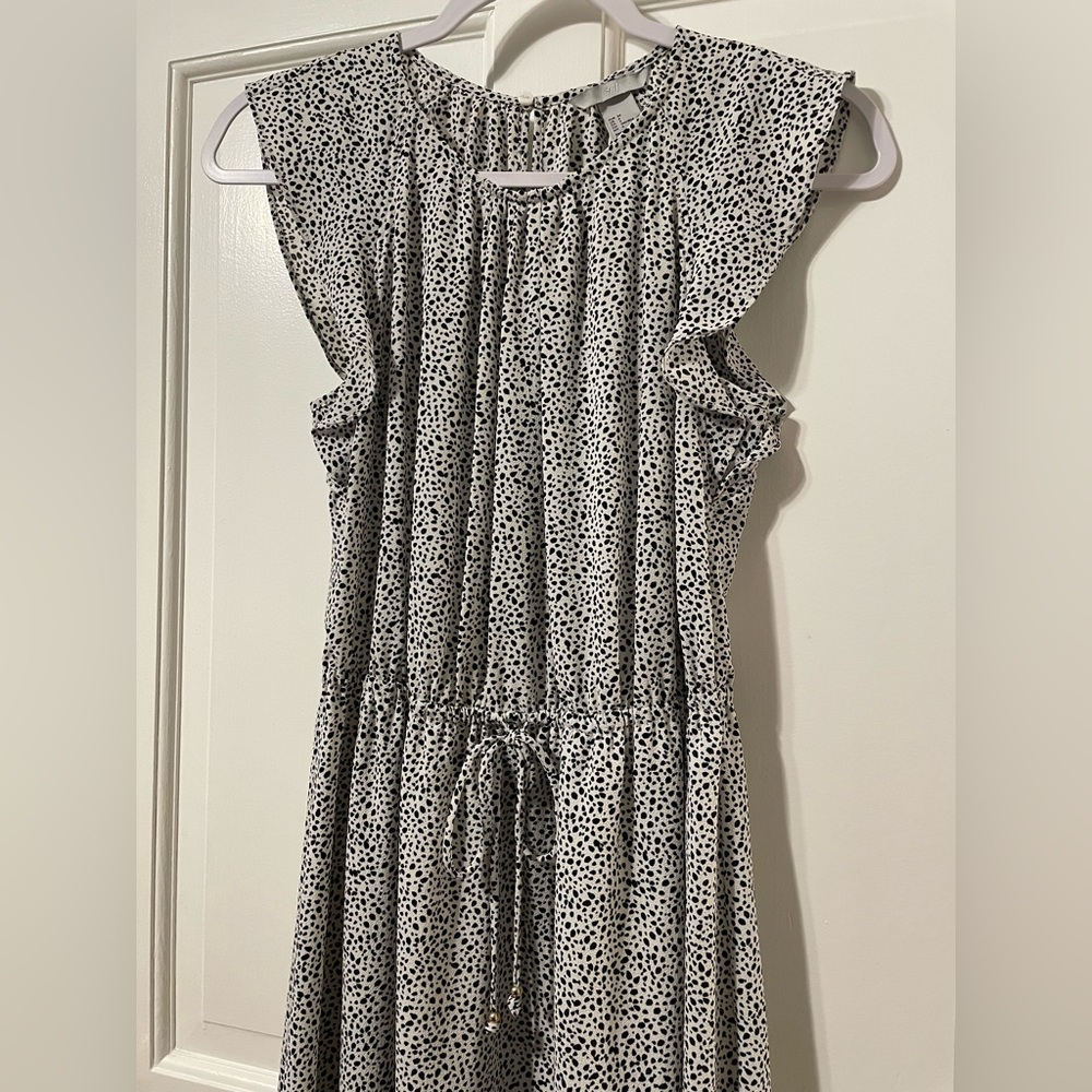Polka Dot Midi Dress - Picture 2 of 8